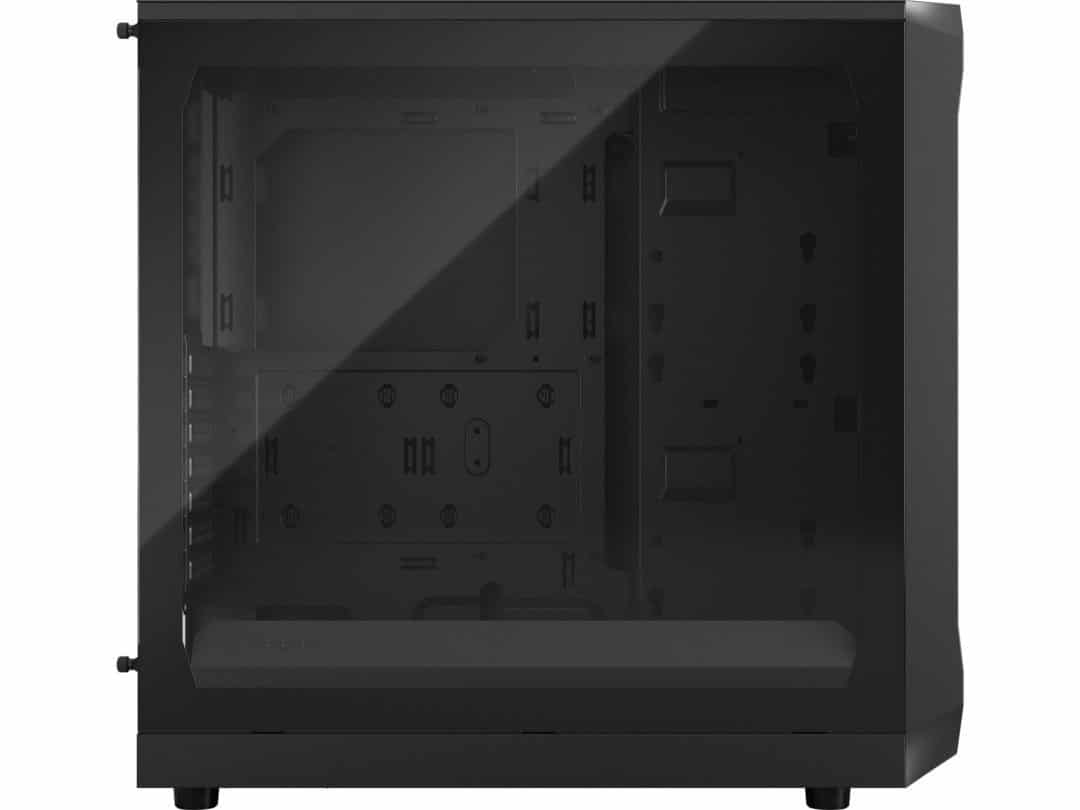 Fractal Design Focus 2 Black TG Side View