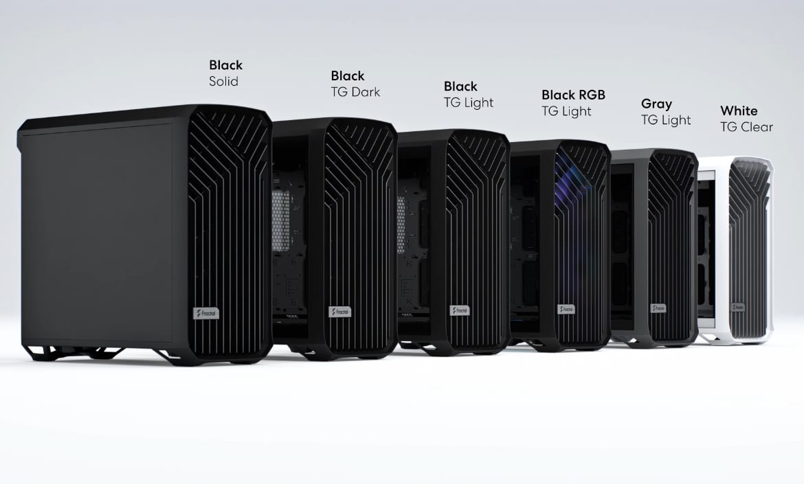 Fractal Design Torrent Black Solid Cover View