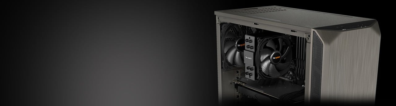 Be Quiet! Pure Base 500 Metallic Grey Cover View
