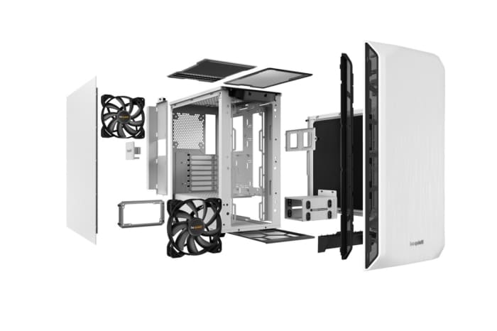 Be Quiet! Pure Base 500 White Layers View