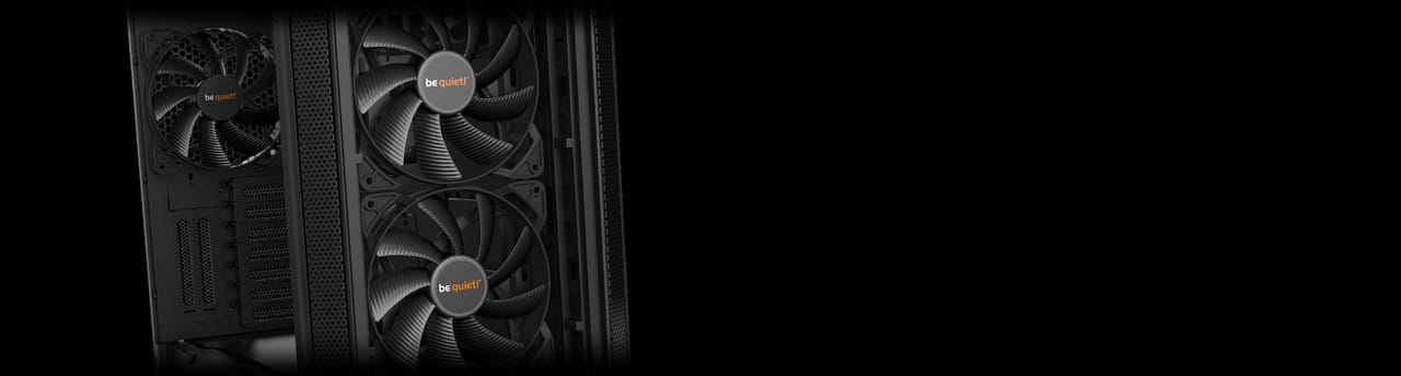 Be Quiet! Silent Base 802 Window Black Cover View