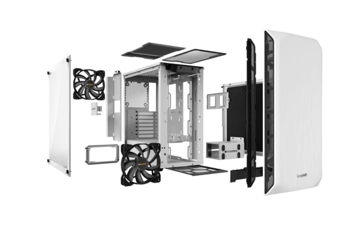 Be Quiet! Pure Base 500 White TG Layers View