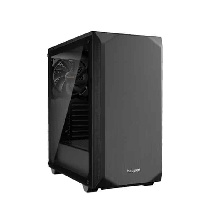 Be Quiet! Pure Base 500 Black TG Angled Front View