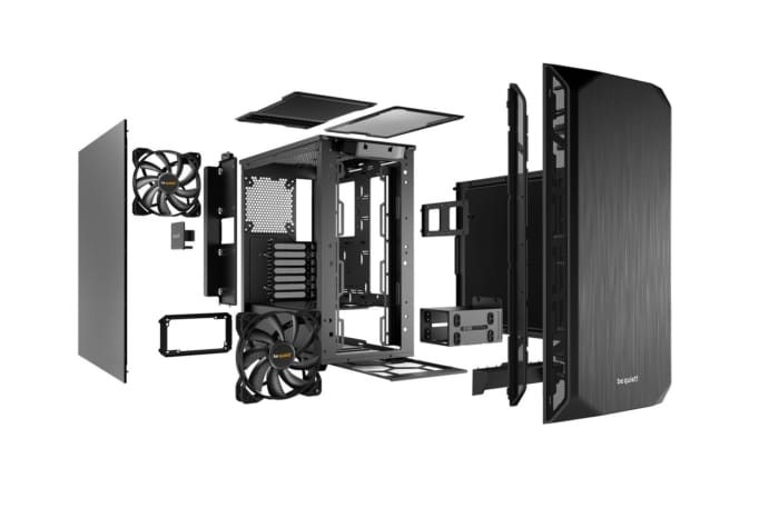 Be Quiet! Pure Base 500 Black Layers View