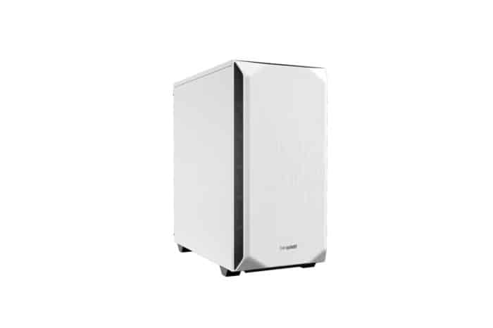 Be Quiet! Pure Base 500 White Angled Front View