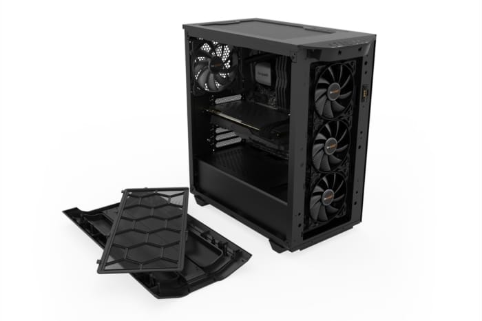 Be Quiet! Pure Base 500DX Black Fans View