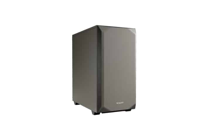 Be Quiet! Pure Base 500 Metallic Grey Angled Front View
