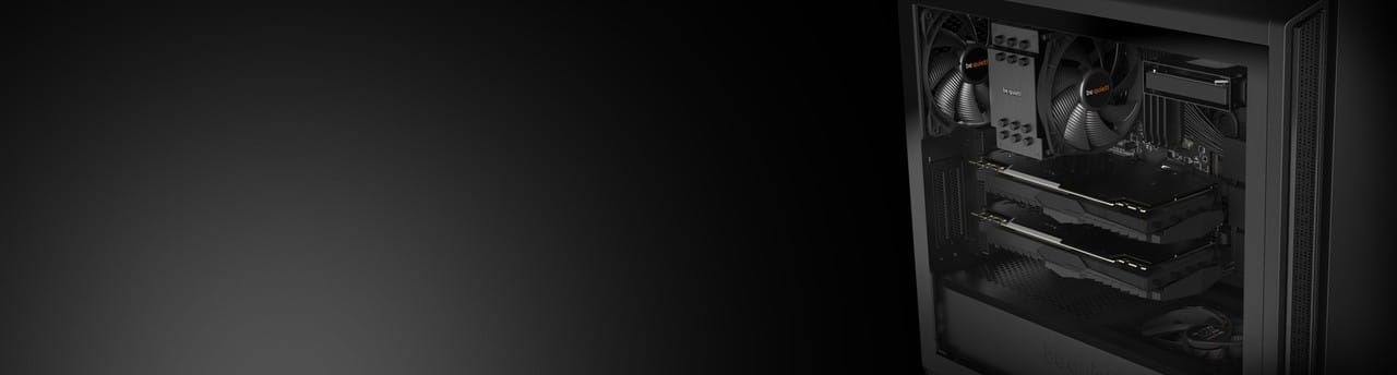Be Quiet! Silent Base 601 Window Black Cover View