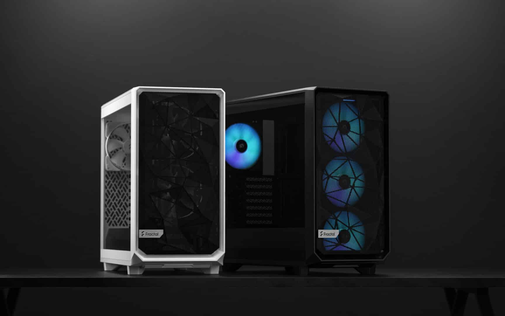 Fractal Design Meshify 2 Lite Light TG RGB Cover View