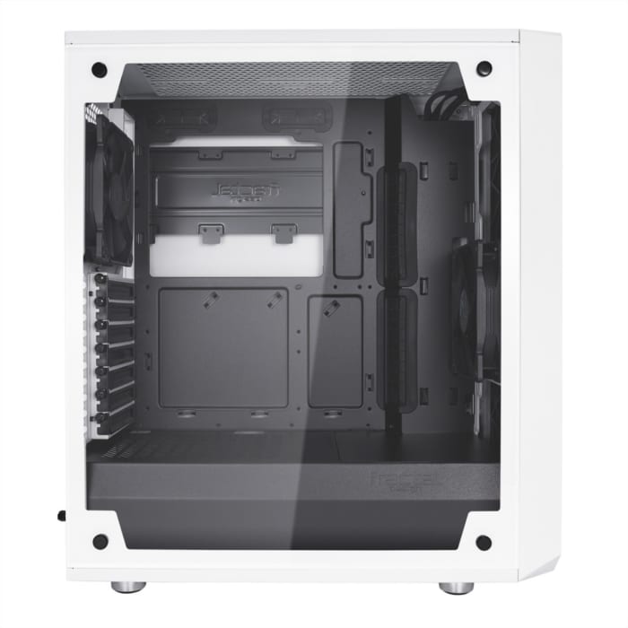 Fractal Design Meshify C White TG Side View
