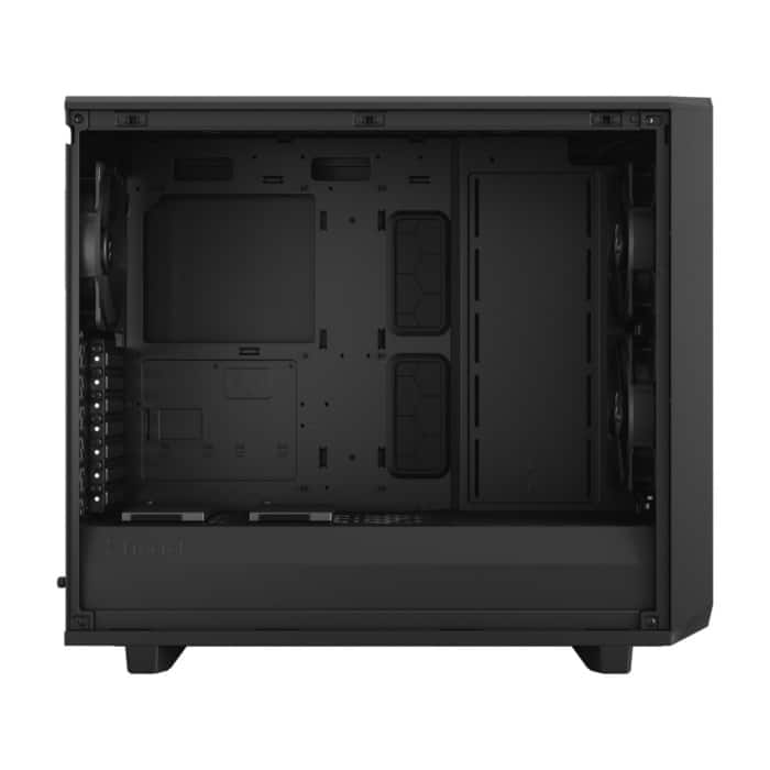 Fractal Design Meshify 2 Lite Light TG Black Side View