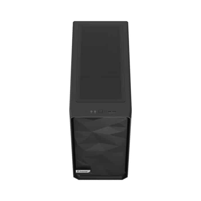 Fractal Design Meshify 2 Lite Light TG Black Angled Top View