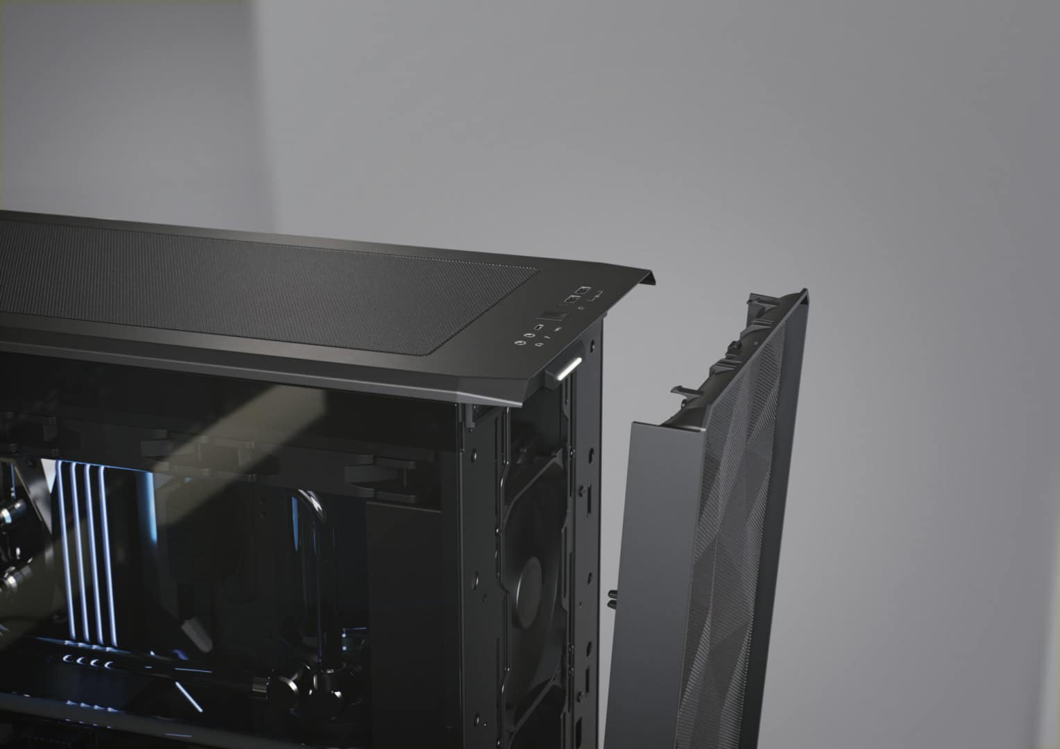 Fractal Design Meshify 2 XL Dark TG Cover View