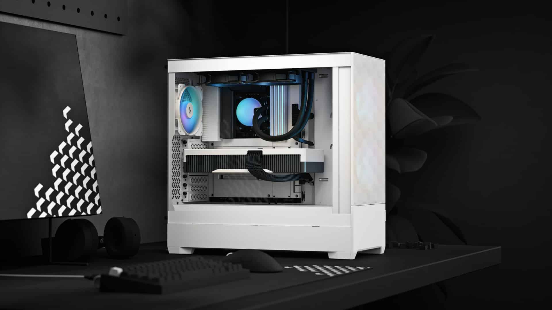 Fractal Design Pop Air RGB White TG Cover View