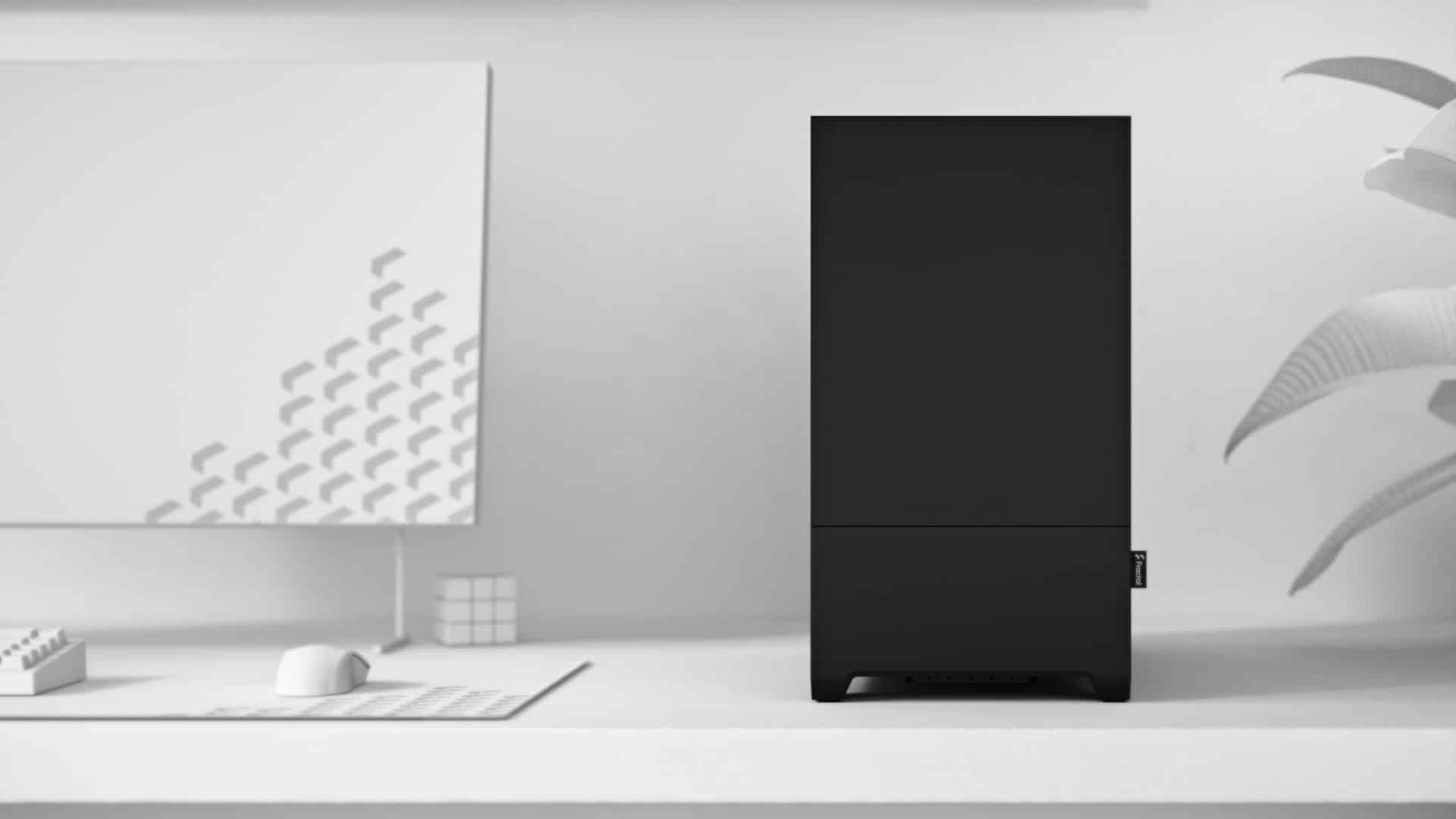 Fractal Design Pop Mini Silent Black TG Cover View