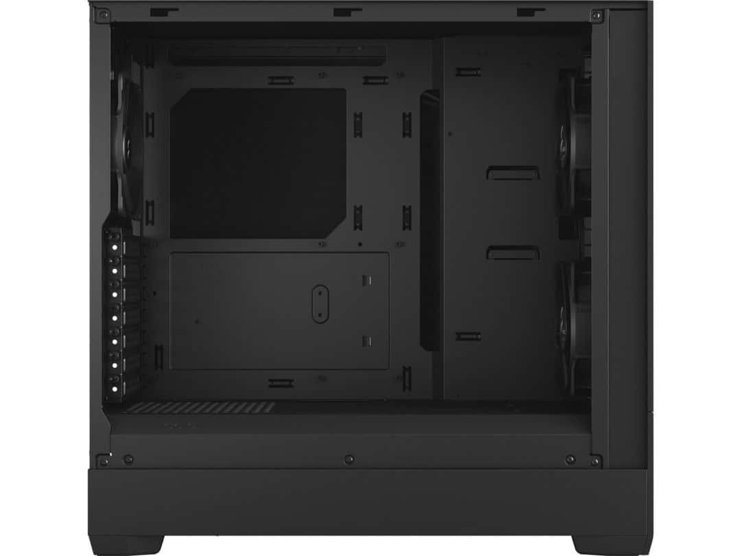 Fractal Design Pop Silent Black Solid Side View