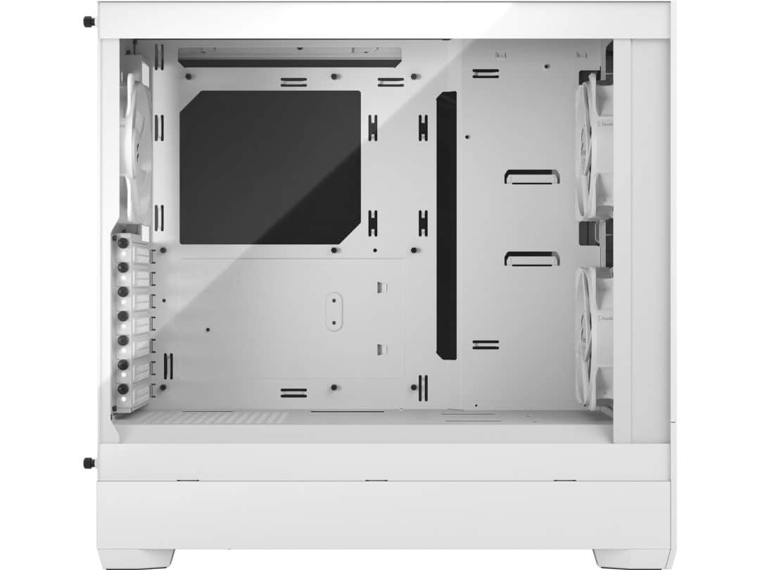 Fractal Design Pop Silent White TG Side View