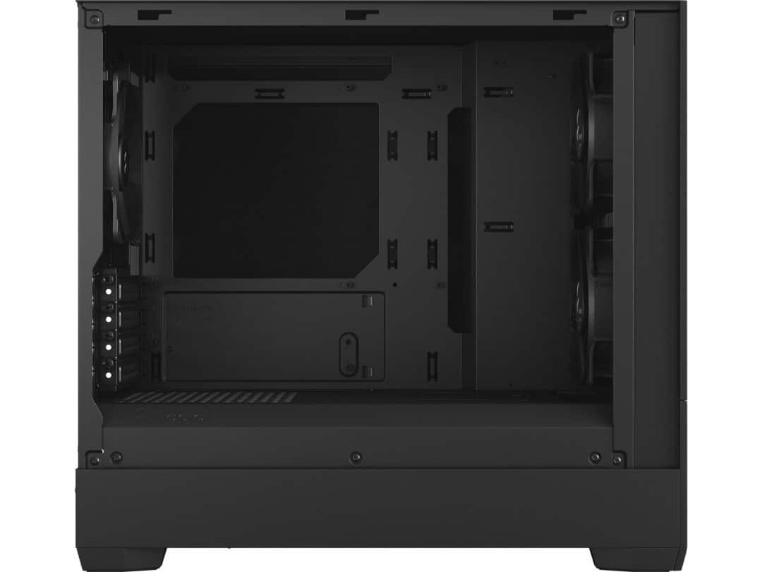 Fractal Design Pop Mini Silent Black Solid Side View