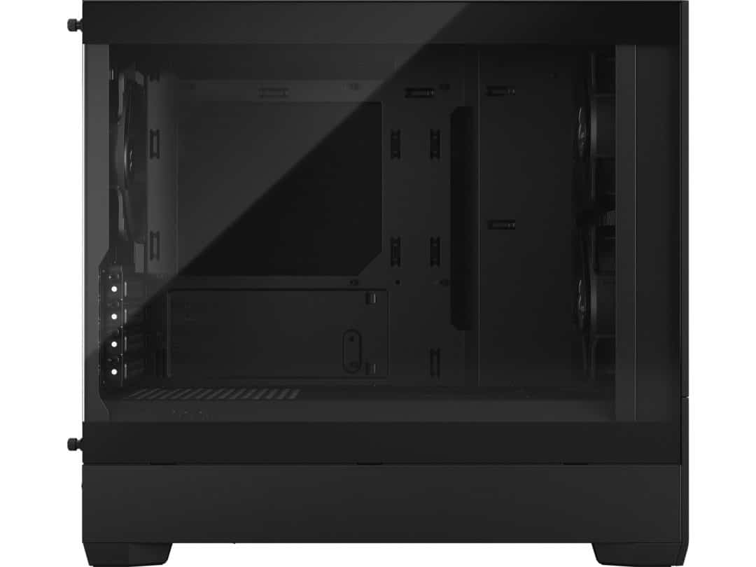 Fractal Design Pop Mini Silent Black TG Side View