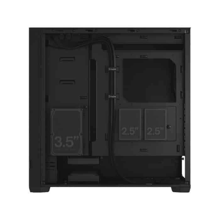 Fractal Design Pop XL Silent Black Solid Side View
