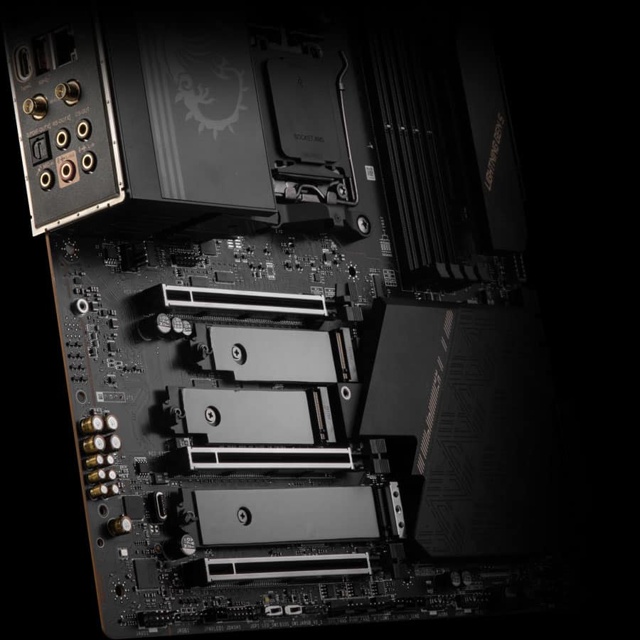 MSI MEG X670E Ace Cover View