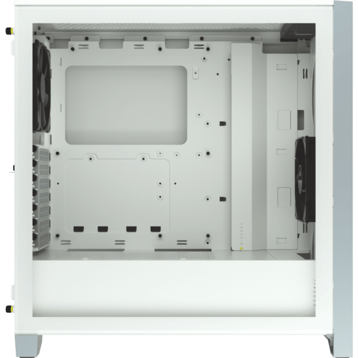 Corsair 4000D Airflow White Side View