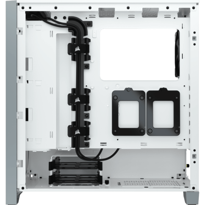 Corsair 4000D Airflow White Side View