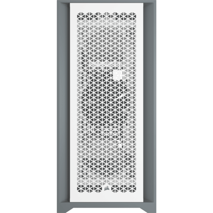 Corsair 5000D Airflow White Front View
