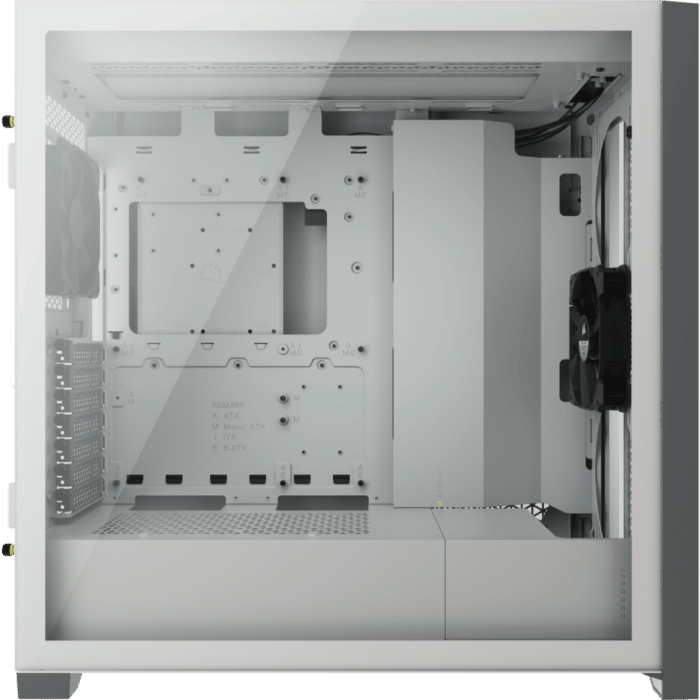Corsair 5000D Airflow White Side View