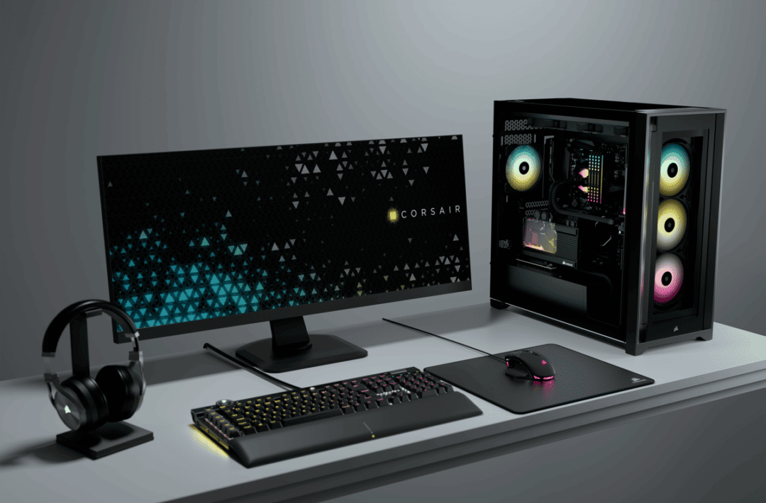 Corsair iCUE 5000X RGB Black Cover View