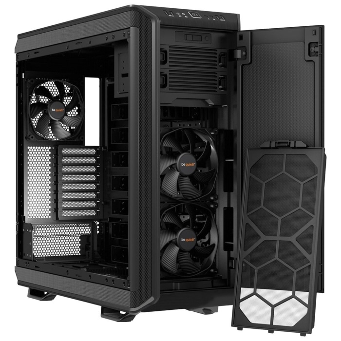 Be Quiet! Dark Base 900 Black Fans View