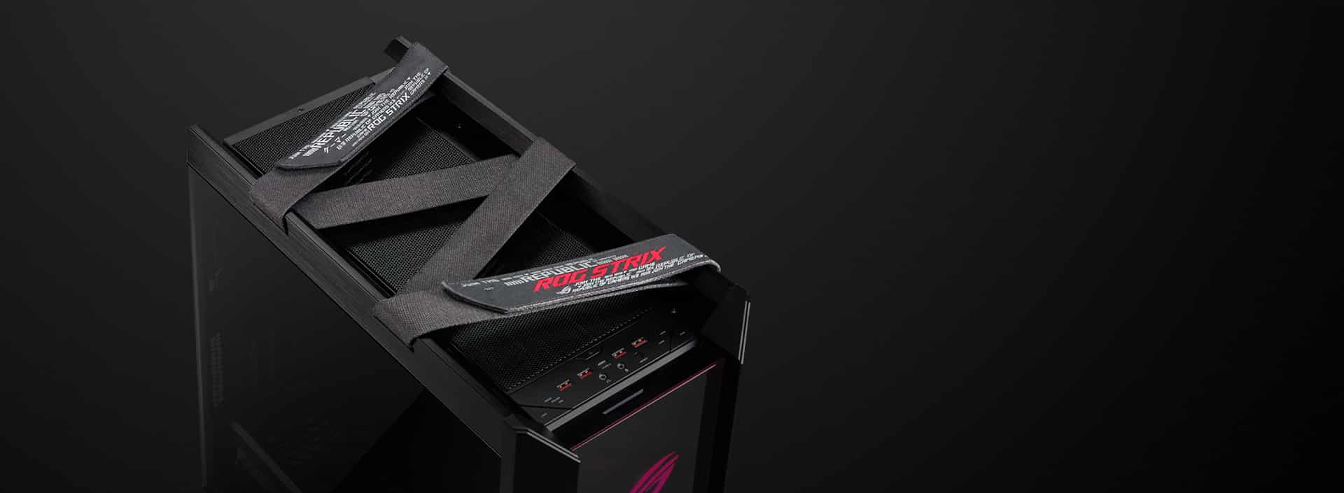 Asus ROG Strix Helios RGB Black Cover View