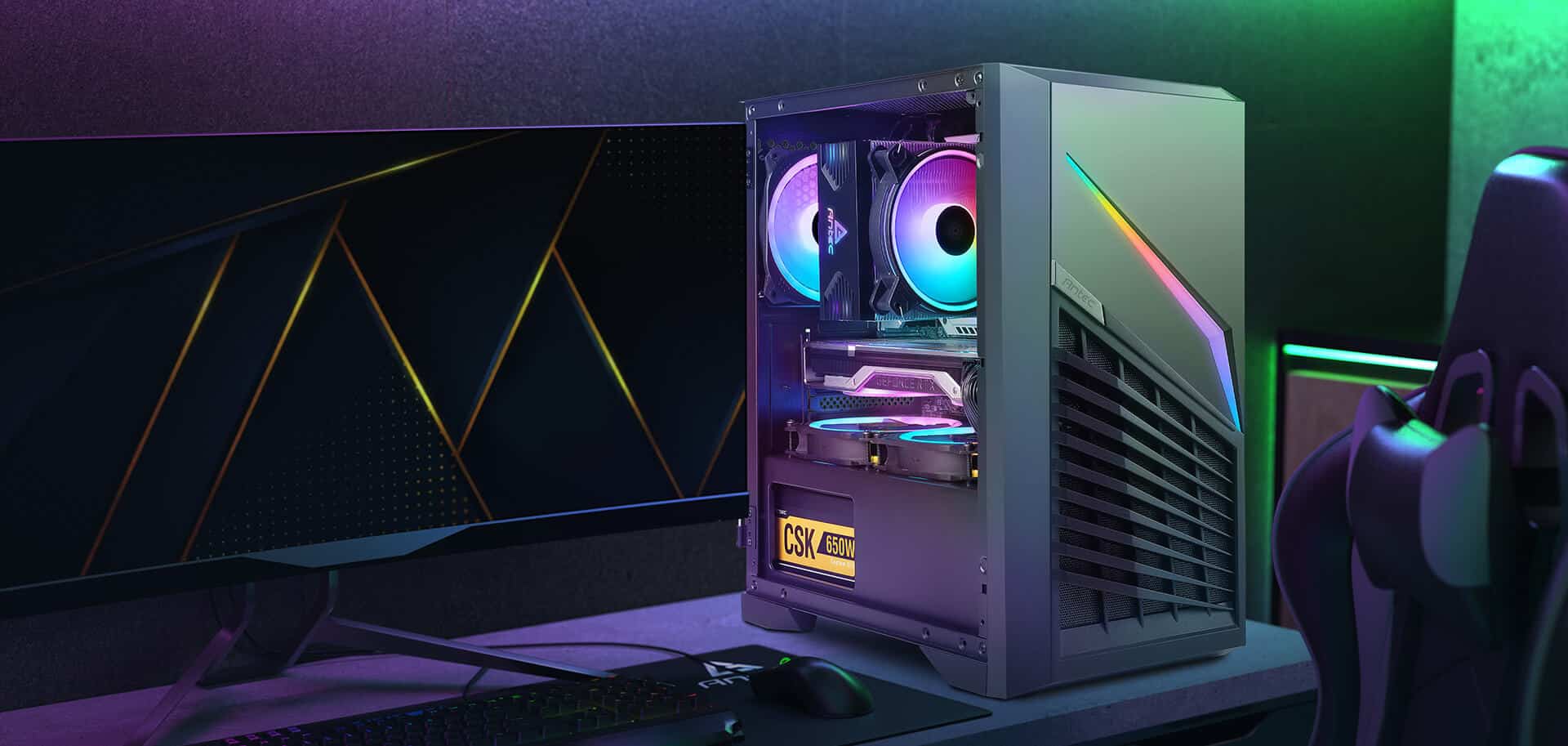 Antec DP31 Dark Phantom Cover View