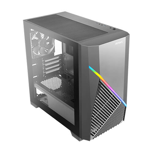 Antec Draco 10 Mini ARGB Angled Front View