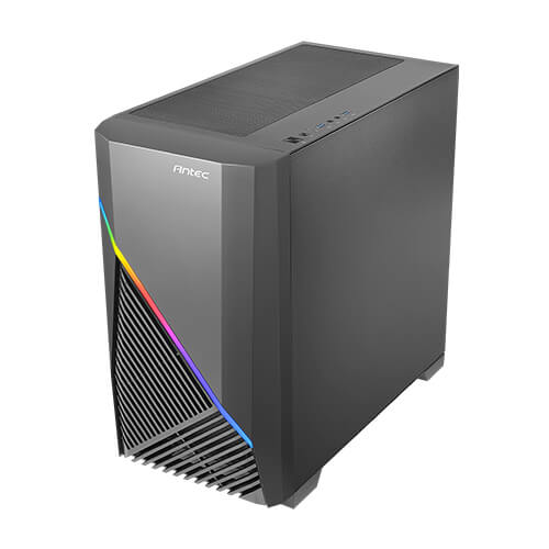 Antec Draco 10 Mini ARGB Angled Front View