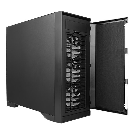 Antec P101 Silent Angled Front Panel View