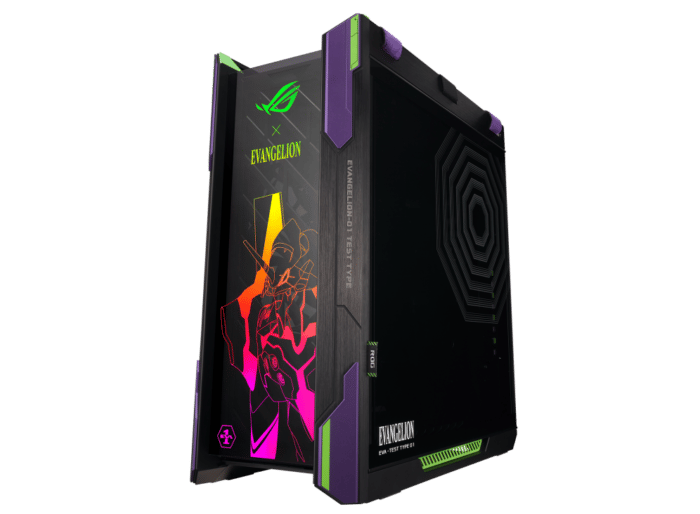 Asus ROG Strix Helios EVA Edition Angled Front View