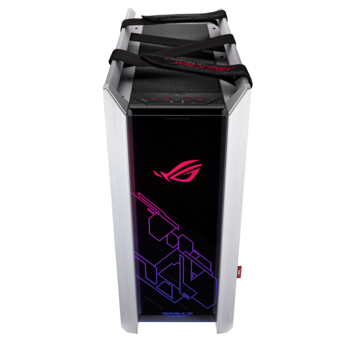 Asus ROG Strix Helios RGB White Front View
