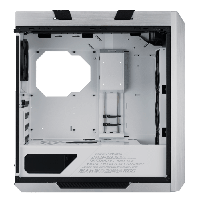 Asus ROG Strix Helios RGB White Side View