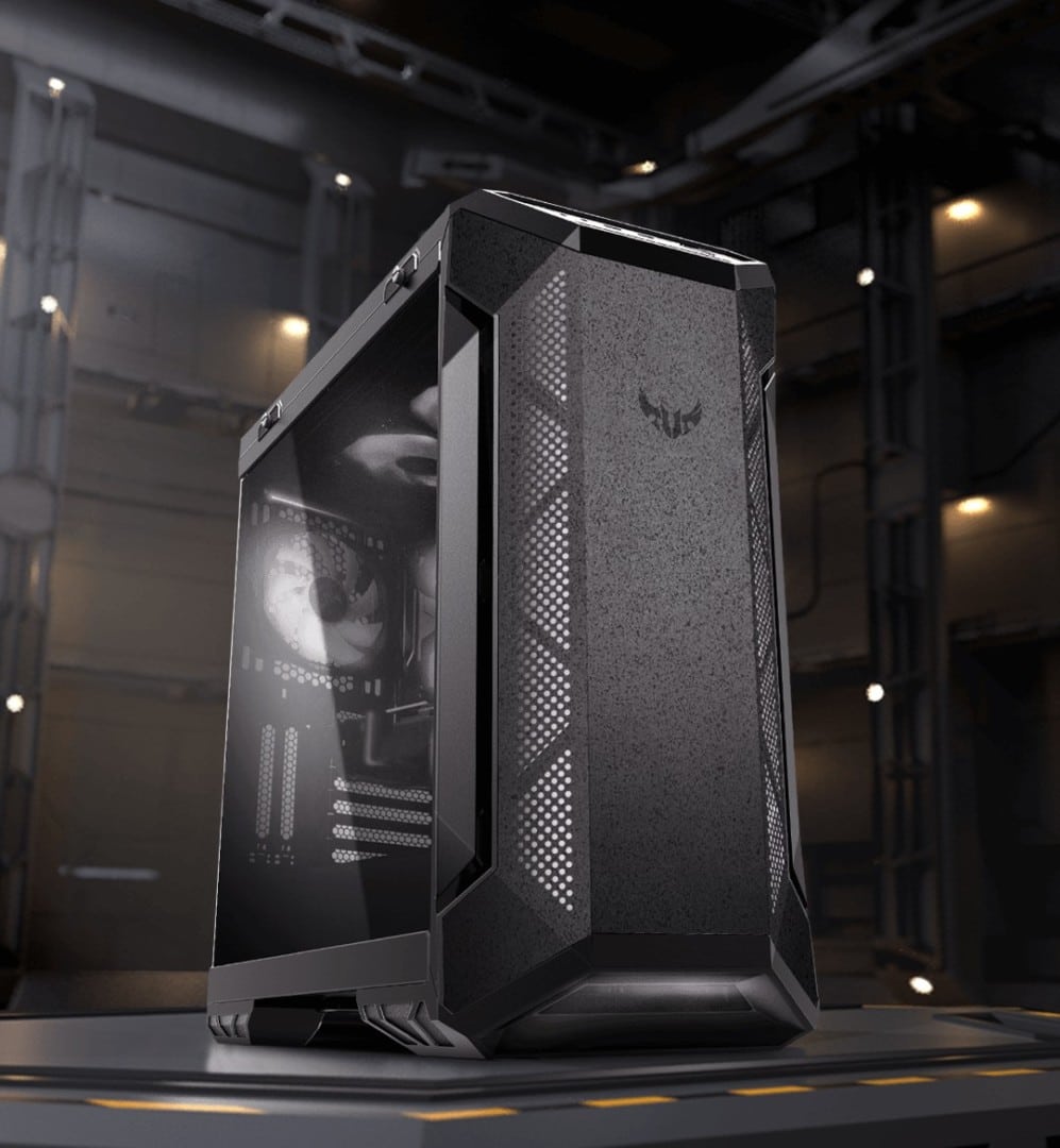 Asus TUF Gaming GT501 Black Cover View