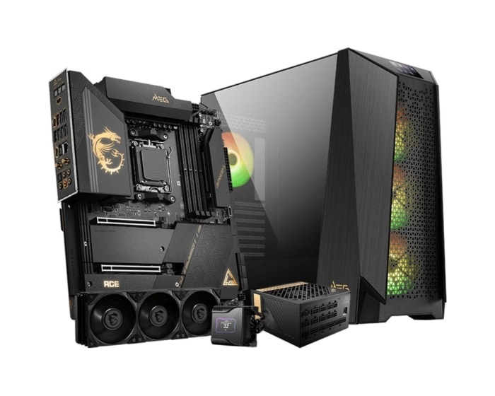 MSI MEG X670E Ace Cover View