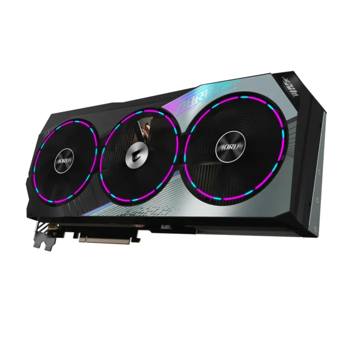 Gigabyte AORUS NVIDIA GeForce RTX 4090 MASTER 24GB Angled Front View