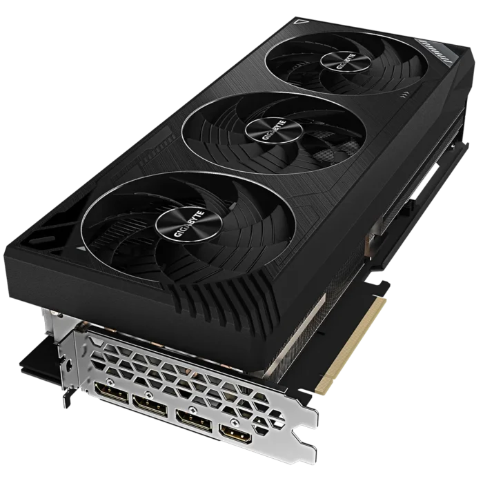 Gigabyte NVIDIA GeForce RTX 4090 WindForce 24GB Angled Side View