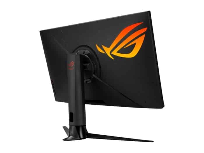 Asus ROG Swift PG32UQ Angled Rear View