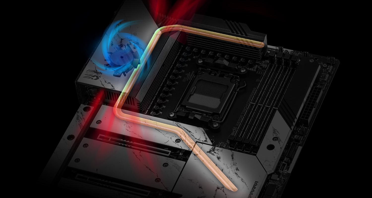 ASRock X670E Taichi Carrara Cover View