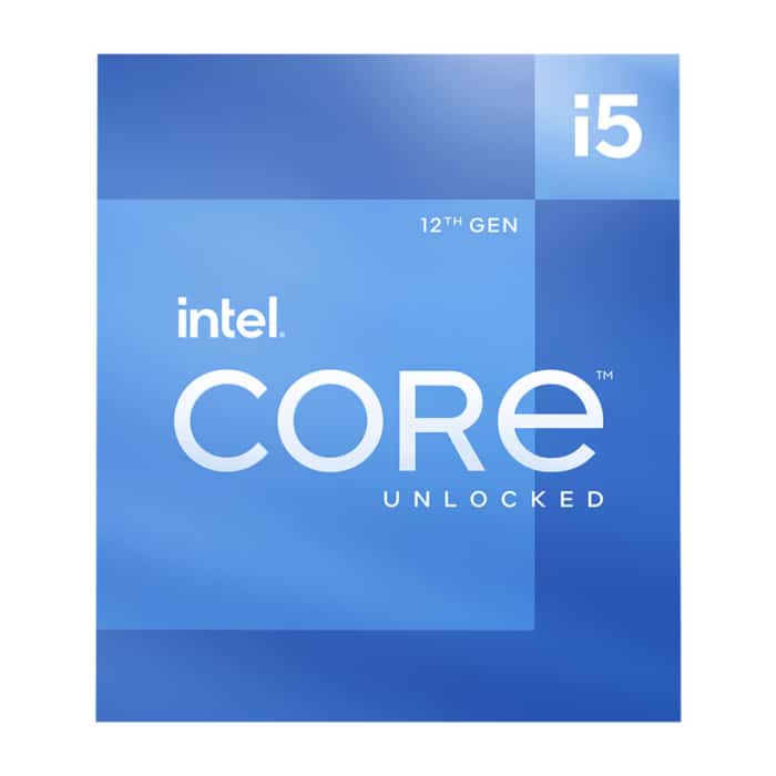 Intel Core i5-12600K Box View