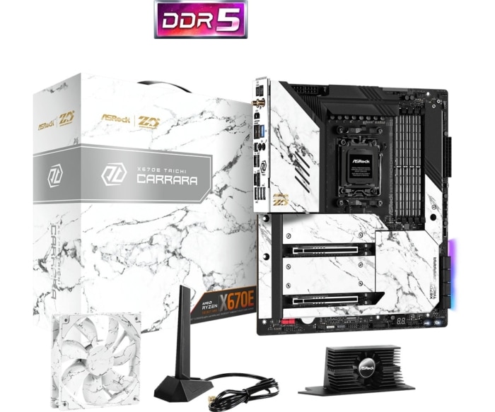 ASRock X670E Taichi Carrara Box View