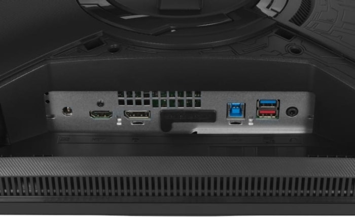 Asus ROG Swift PG259QNR Connectivity View