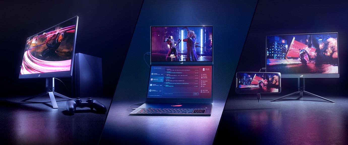 Asus ROG STRIX XG17AHP Cover View