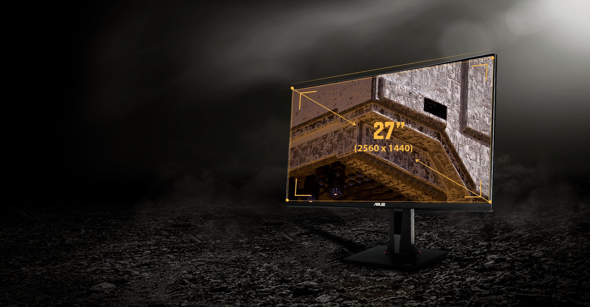 Asus TUF Gaming VG27AQ Cover View